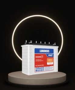 Luminous Red Charge RC 24000 PRO 180 Ah/12V Recyclable Tall Tubular Inverter Battery for Home, Office and Shops