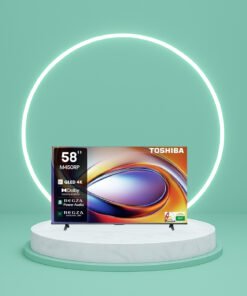 TOSHIBA 146 cm (58 inches) M450RP Series 4K Ultra HD Smart QLED TV 58M450RP (Black)